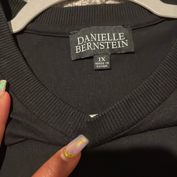 Danielle Bernstein Black Bodysuit 1X - Picture 4 of 5